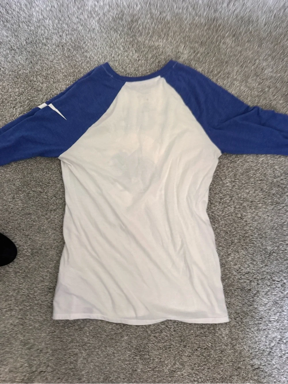 Nike Chicago Cubs Raglan 3/4 Sleeve Tri-Blend T-Shirt Women’s Medium MLB